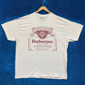 Budweiser King Of Beers Label Oversized Beer Promo Tee Xl Hoodie, Sweatshirt | FlexRushtees.com