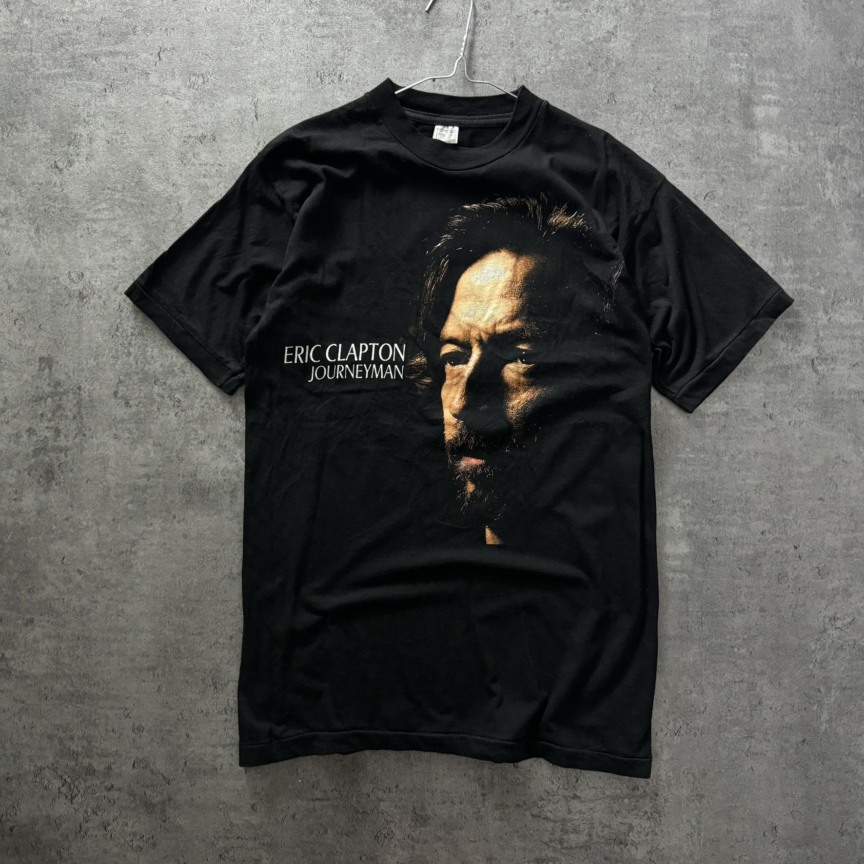 Vintage 1990 Eric Clapton Journeyman European Tour T Shirt Hoodie, Sweatshirt | FlexRushtees.com