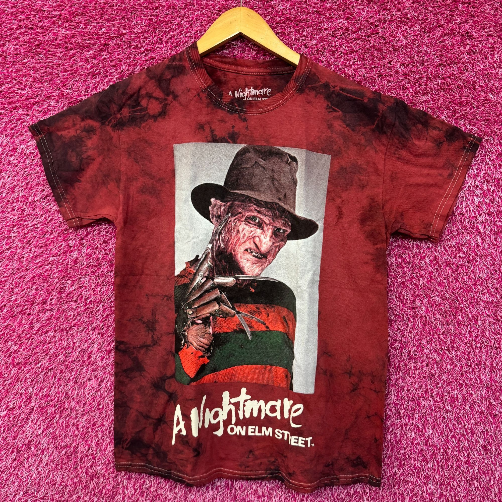 Other A Nightmare On Elm Street Freddy Kruger Tie Dye Tshirt Size