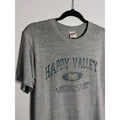 Vintage Happy Valley Slogan Tee M Hoodie, Sweatshirt | FlexRushtees.com