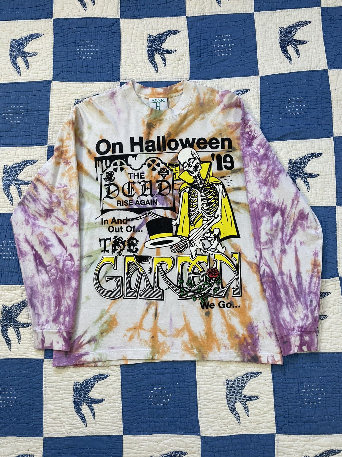 Ceramics Online Ceramics Dead Co Halloween 2019 Tie Dye Longsleeve T-Shirts, Hoodie, Sweatshirt | AU16VibeMintTees.com