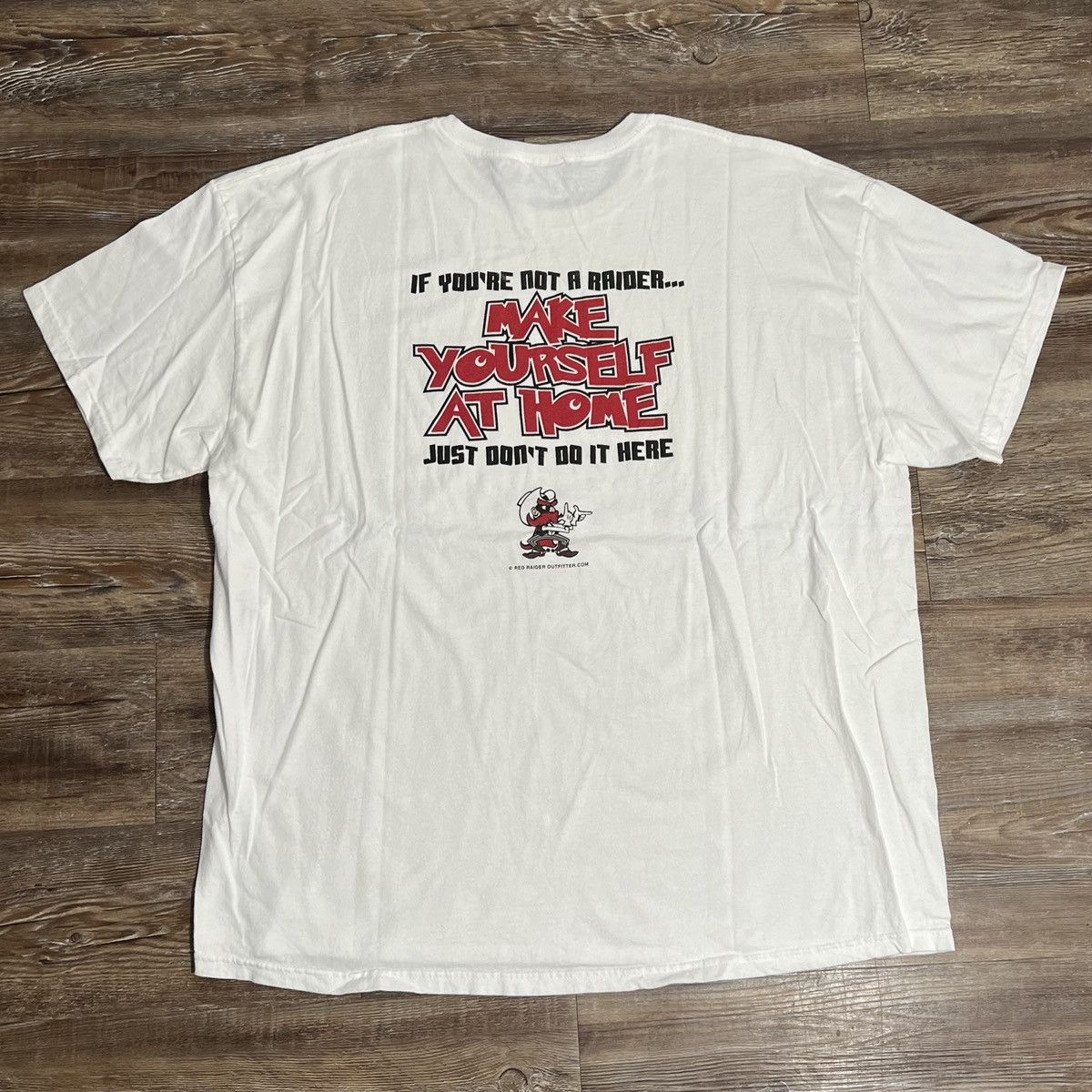 Vintage Red Raider Outfitter Texas Tech Football Comedy Tee