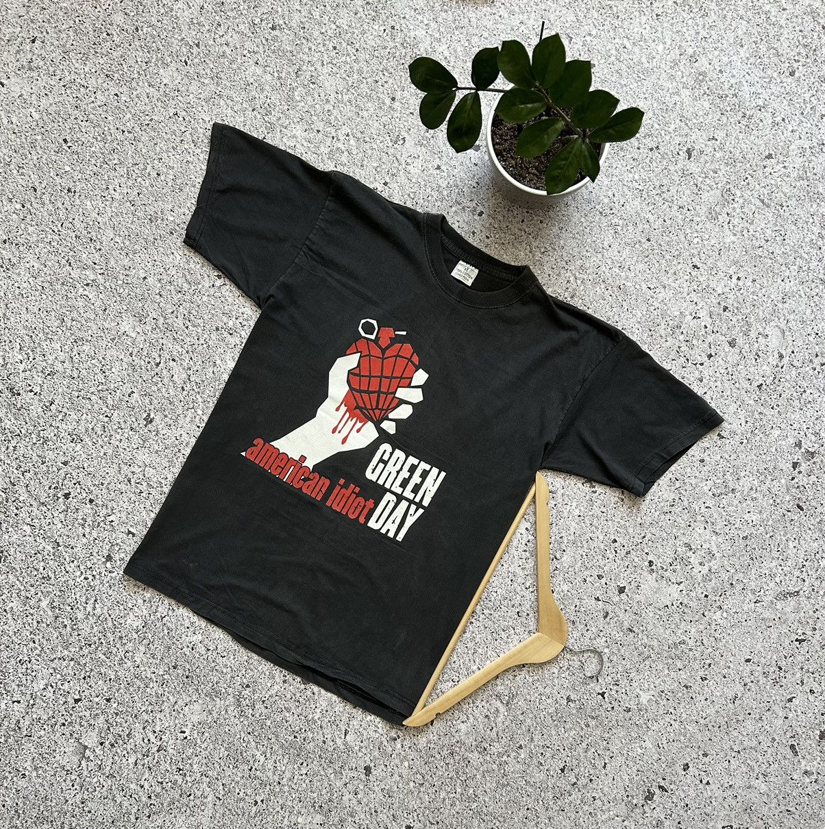 Vintage 2004 Green Day American Idiot Album Promo T Shirt Hoodie, Sweatshirt | FlexRushtees.com