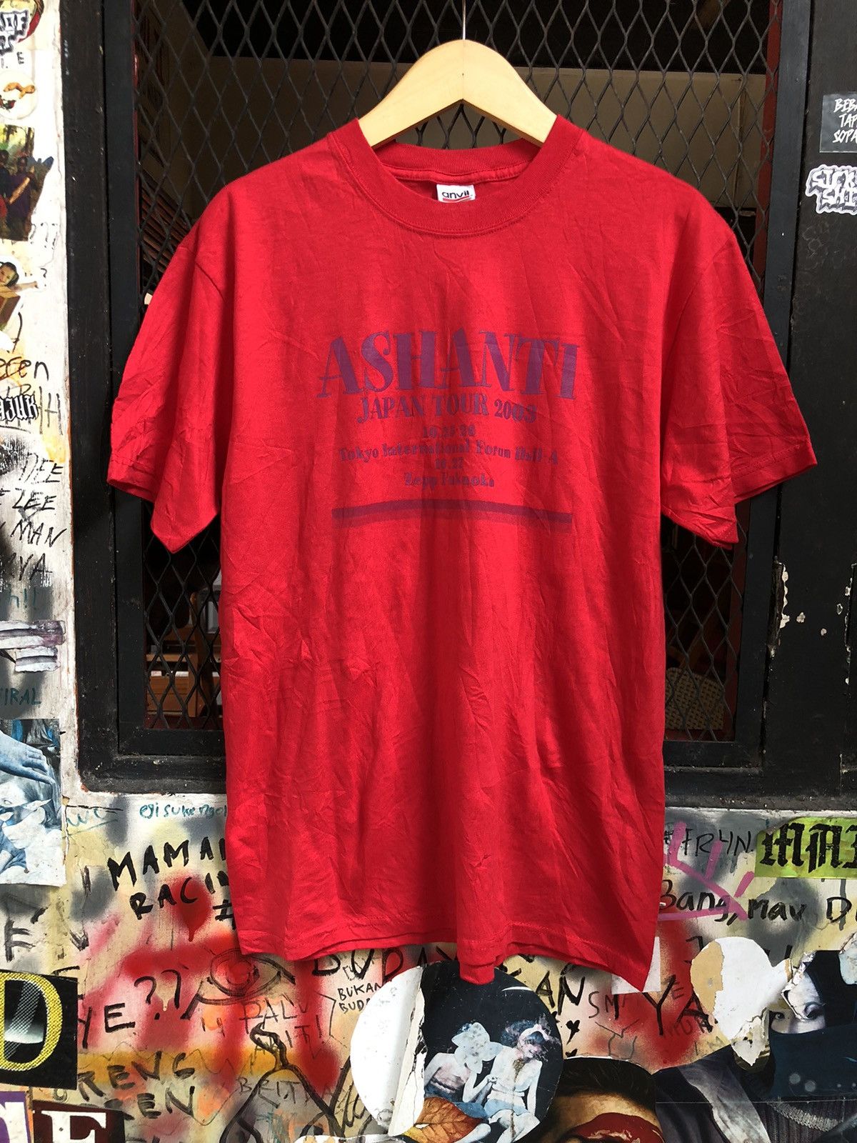 Vintage Ashanti Japan Tour 2003 Staff Shirt Hoodie, Sweatshirt | FlexRushtees.com