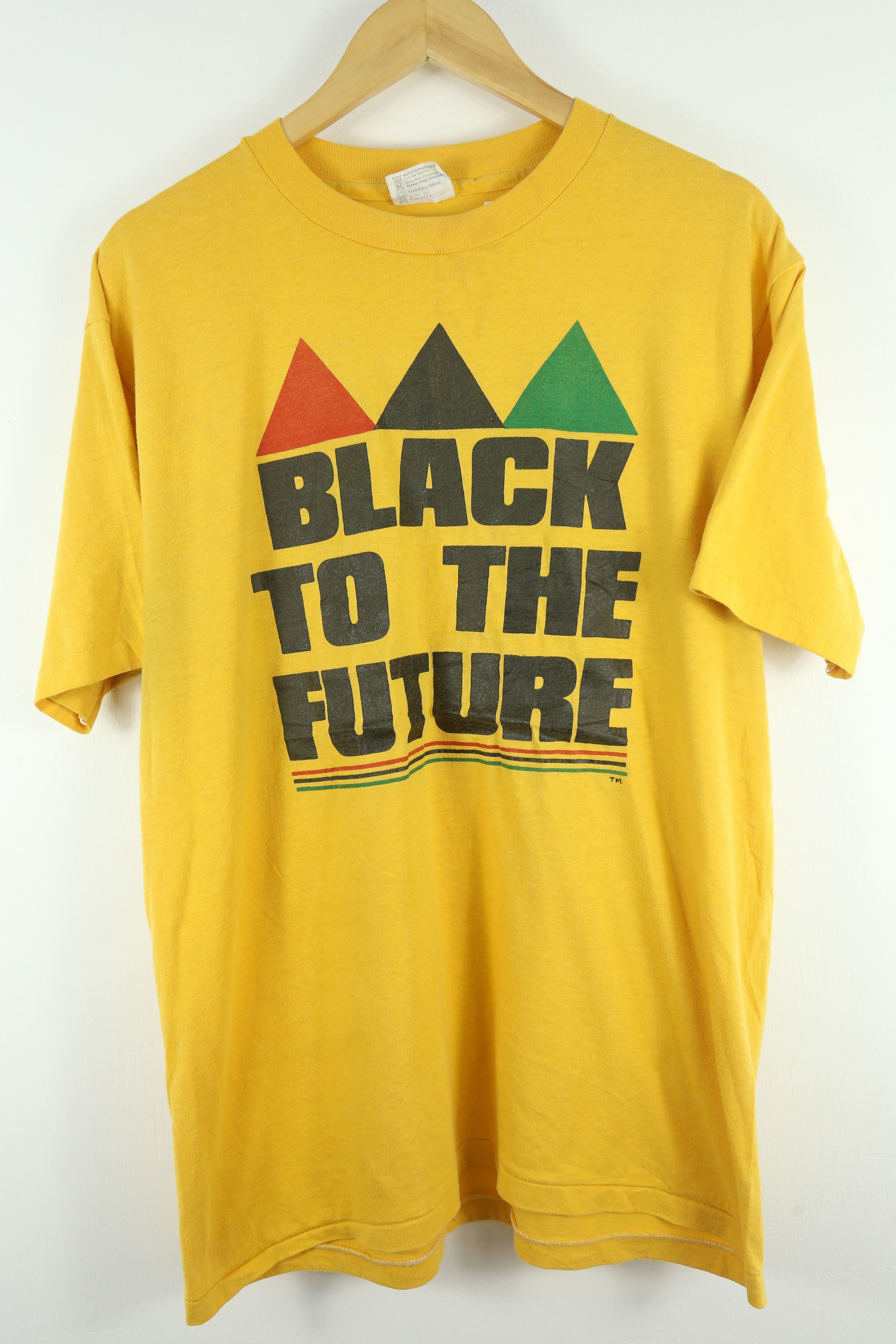 Gtmc978 Vintage Black To The Future T Shirt Xl