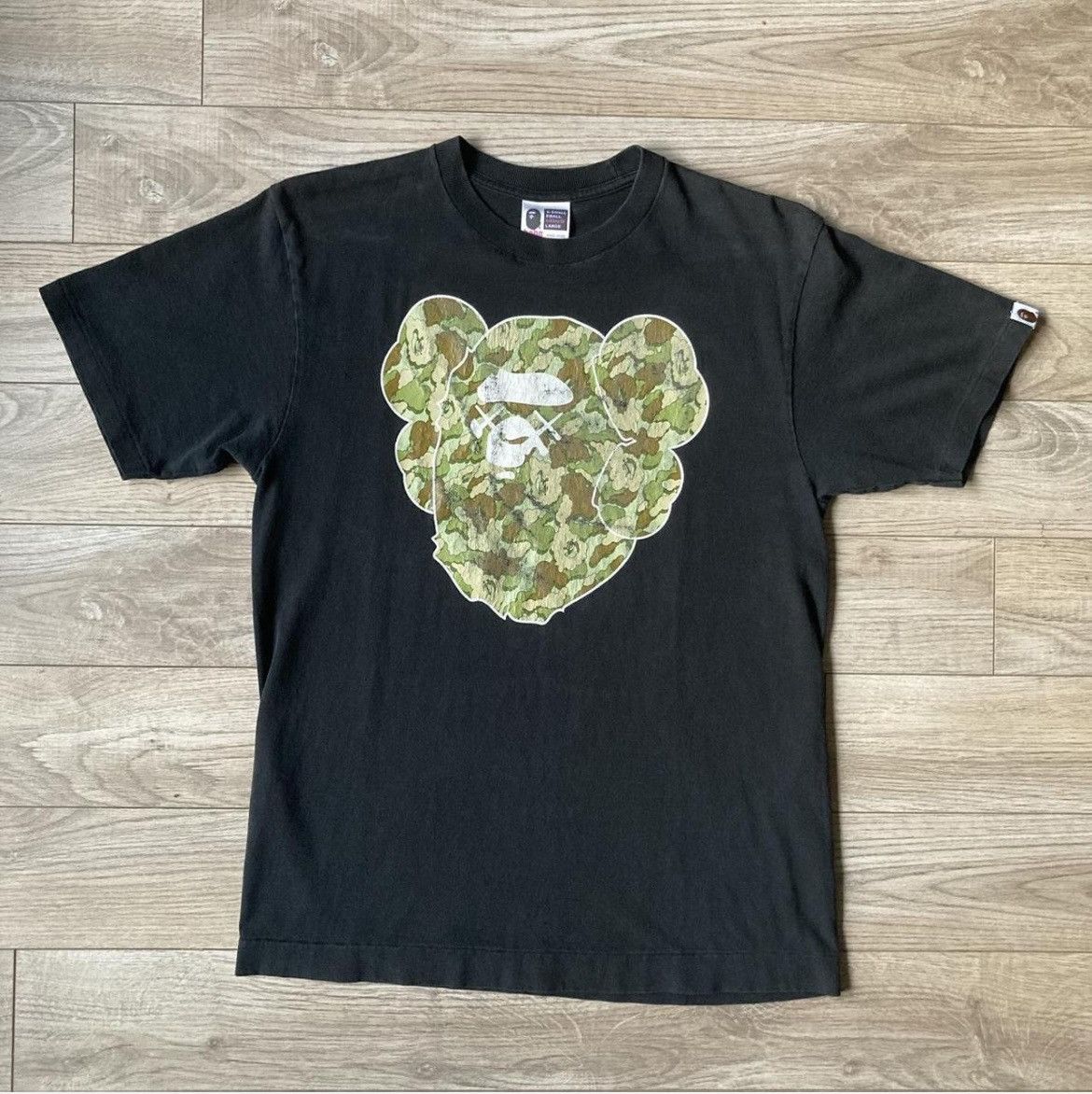 Bape X Kaws Tee Medium Hoodie, Sweatshirt | FlexRushtees.com