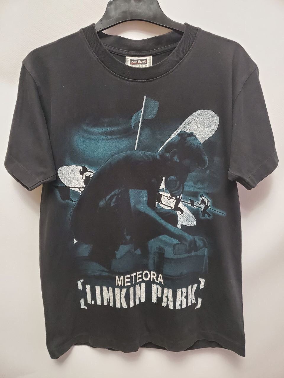 Vintage The Roxx Linkin Park Meteora Vintage Band Rock T Shirt Hoodie, Sweatshirt | FlexRushtees.com