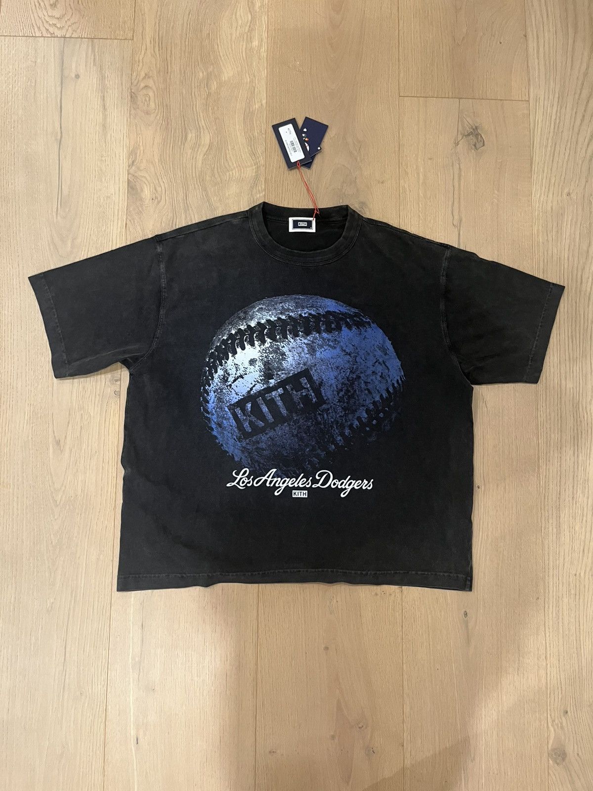 Kith La Dodgers Tee Hoodie, Sweatshirt | FlexRushtees.com