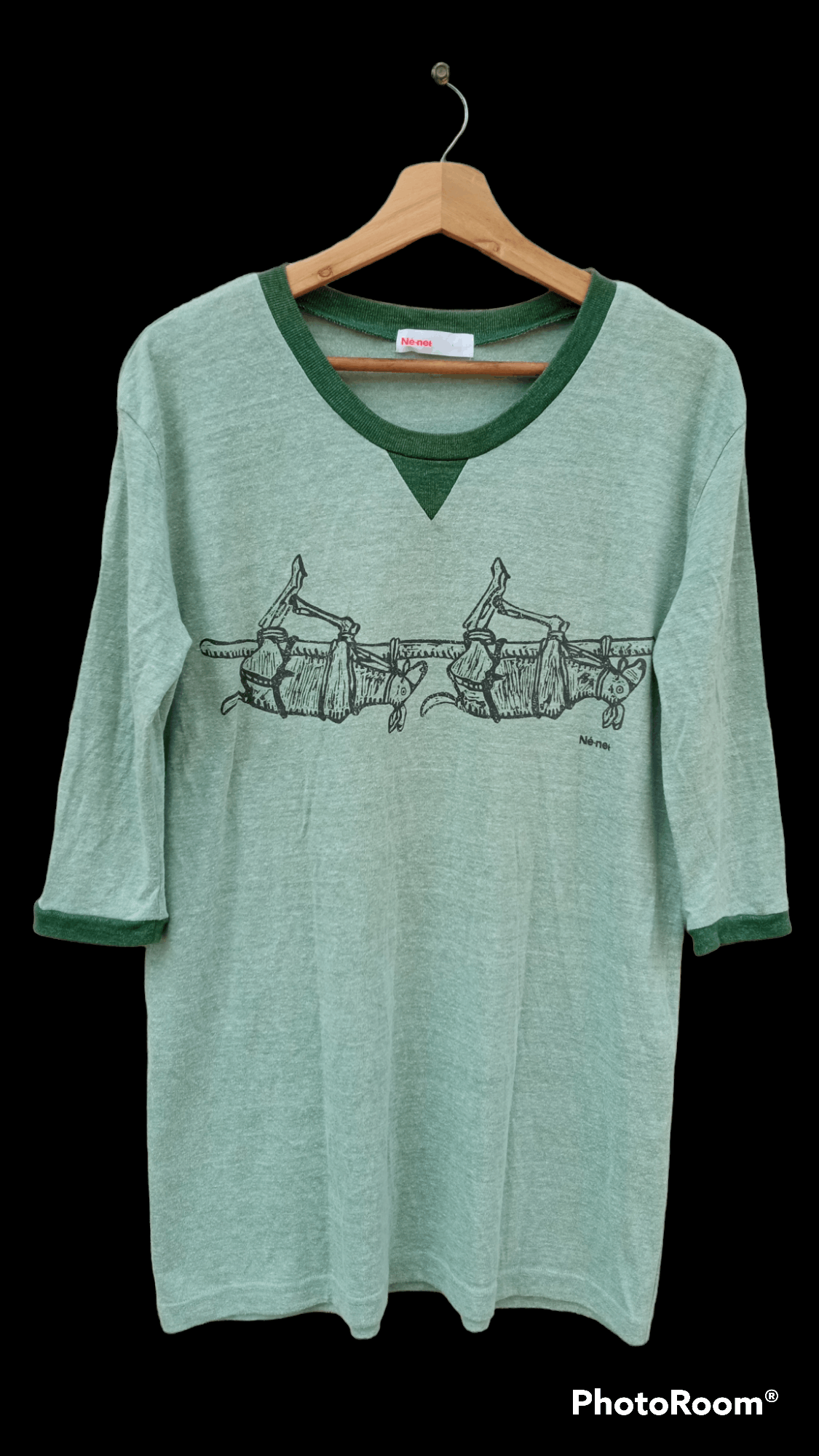 Japanese Brand X Ne Net Ne Net Issey Miyaki Ringer T Shirt