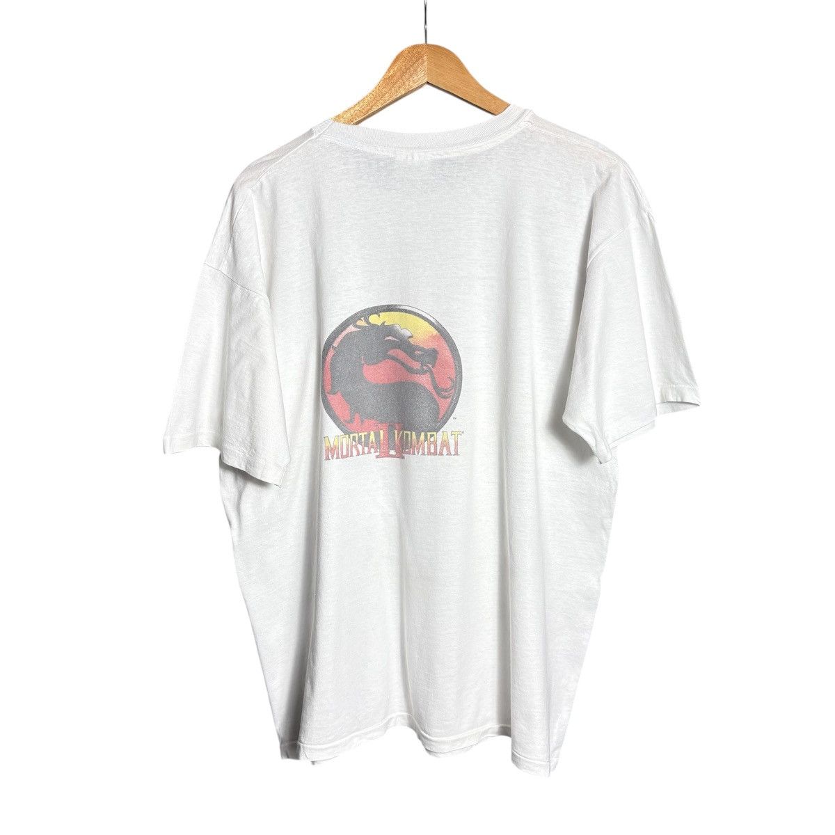 Vintage 90s Mortal Kombat T Shirt Usa Game Movie