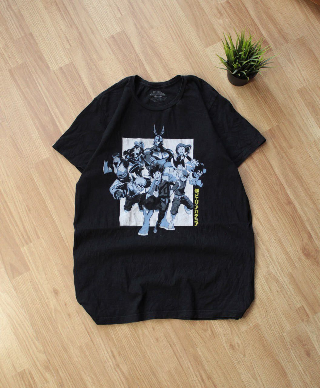 Anime My Hero Academia Vintage Promo T Shirt Art Uni Merch