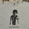 Vintage Leave Me Alone Scream Graphic Shirt Size Xl 90s