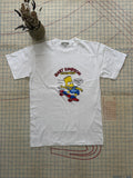 Vintage The Simpsons Bart Skateboarding Bootleg Tee White Hoodie, Sweatshirt | FlexRushtees.com
