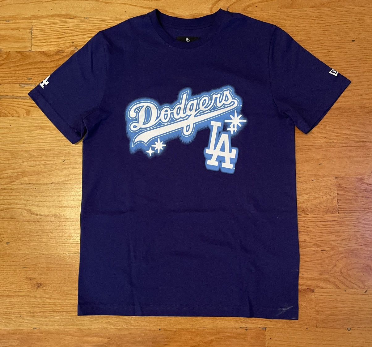 New Era Graffiti T Shirt Royal