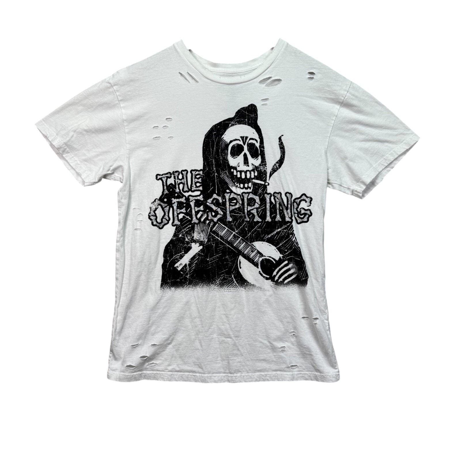 Round Two The Offspring T Shirt Ixany The Hombre Skeleton Stars Tee M Hoodie, Sweatshirt | AU16VibeMintTees.com
