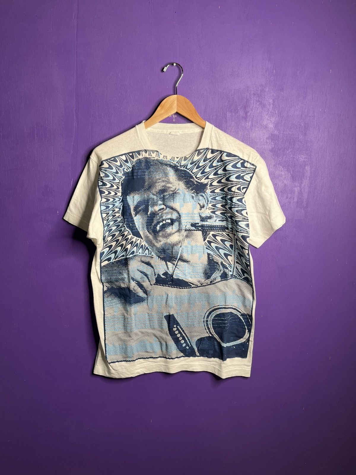 Vintage 80s Country Artist Big Print Art T Shirt Hoodie, Sweatshirt | FlexRushtees.com