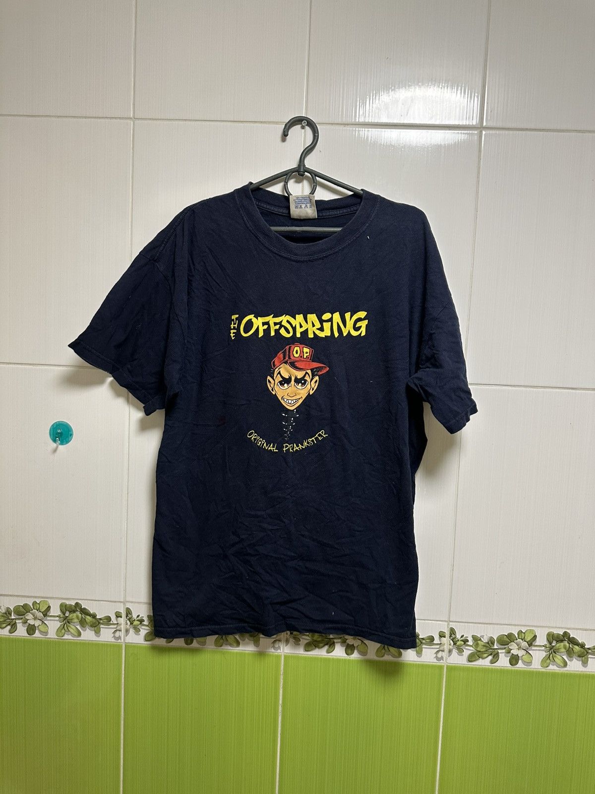 Vintage The Offspring T Shirt Original Prankster 2001 European Tour Hoodie, Sweatshirt | FlexRushtees.com