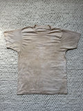 Vintage 70s Blank Stained White Tee Shirt