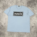 Band Tees Oasis Rock Band Box Logo Y2k T Shirt Hoodie, Sweatshirt | FlexRushtees.com
