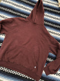 Vintage Russell Athletic Maroon Hoodie