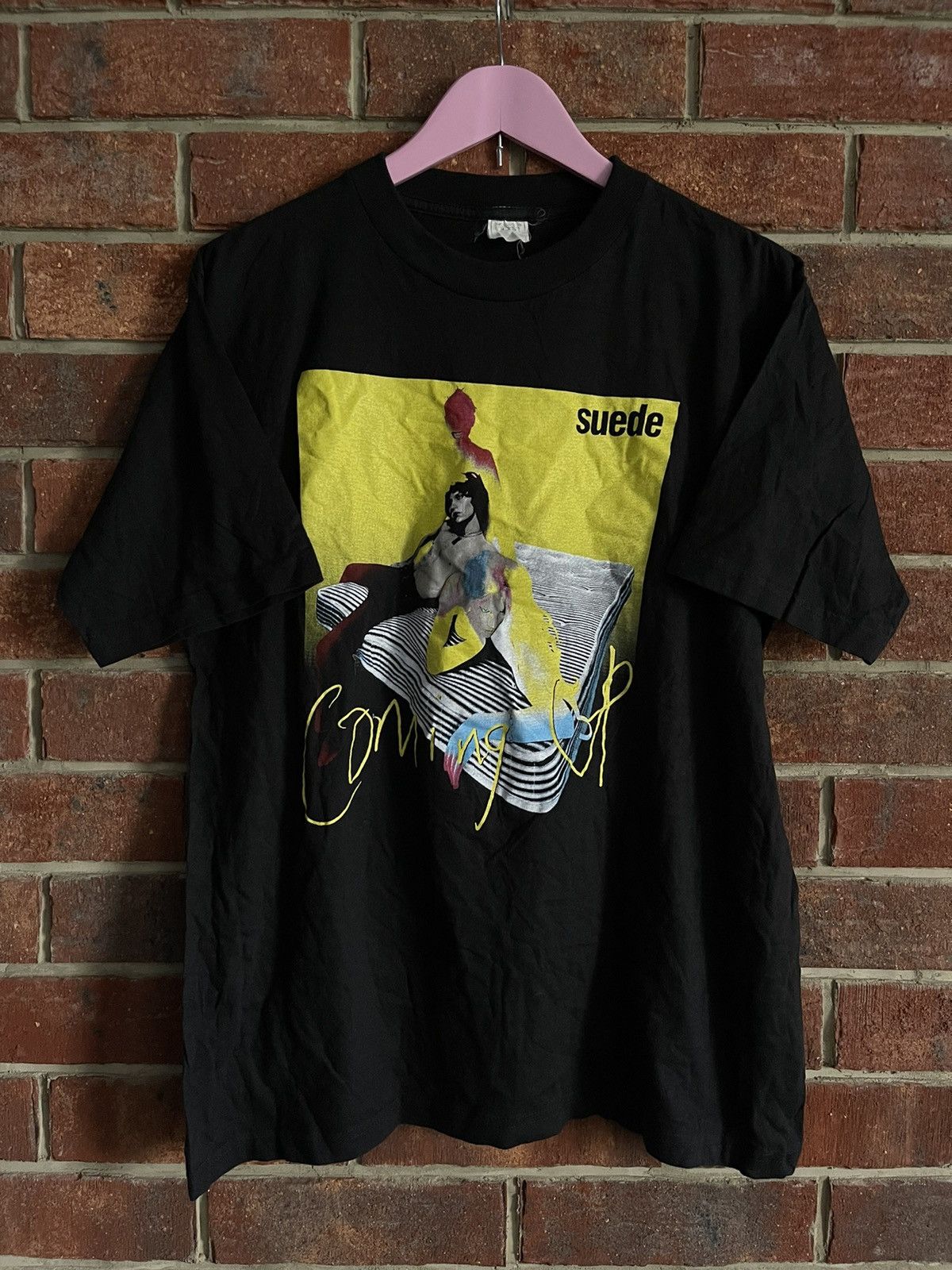 Rare Vintage Suede Coming Up Britpop Uk Band 90s T Shirt Hoodie, Sweatshirt | FlexRushtees.com