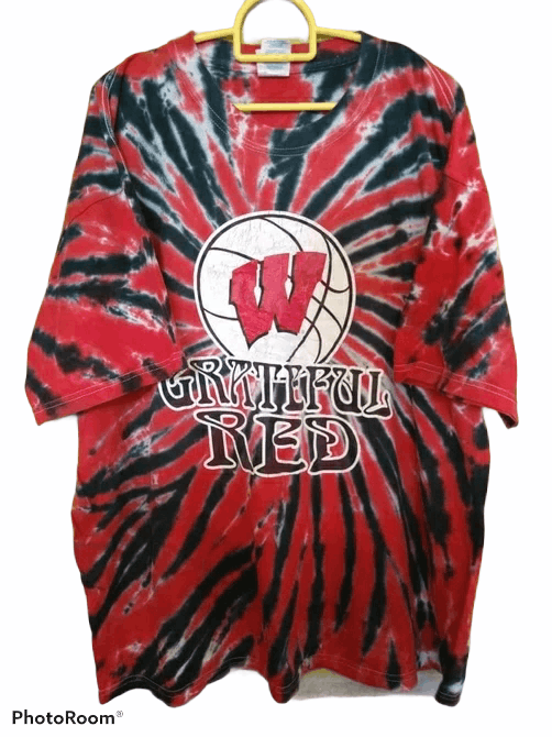 Dead 00s Grateful Red Tie Dye Tee Hoodie, Sweatshirt | AU16VibeMintTees.com