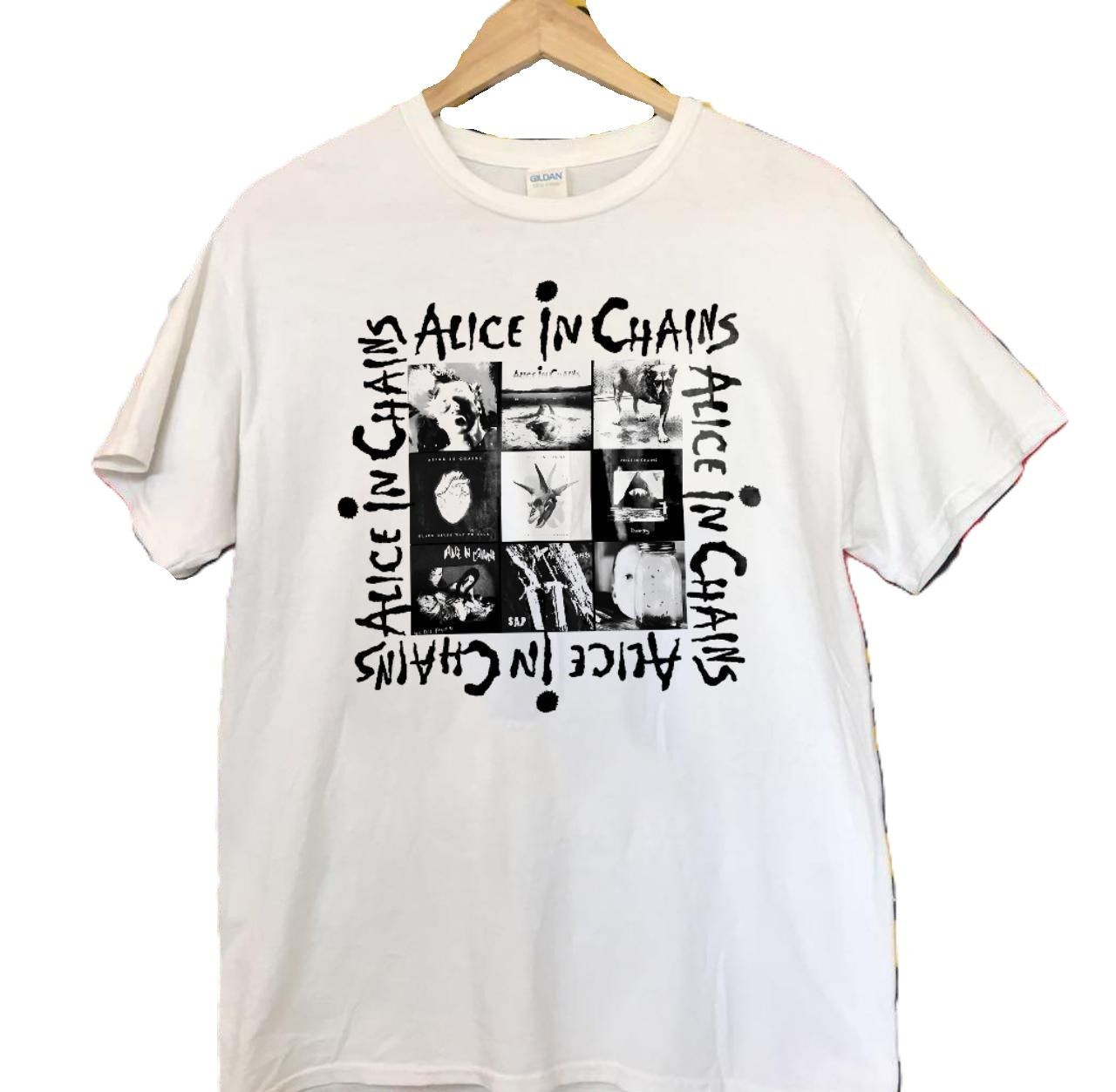 Gildan Retro Alice In Chains T Shirt Hoodie, Sweatshirt | FlexRushtees.com