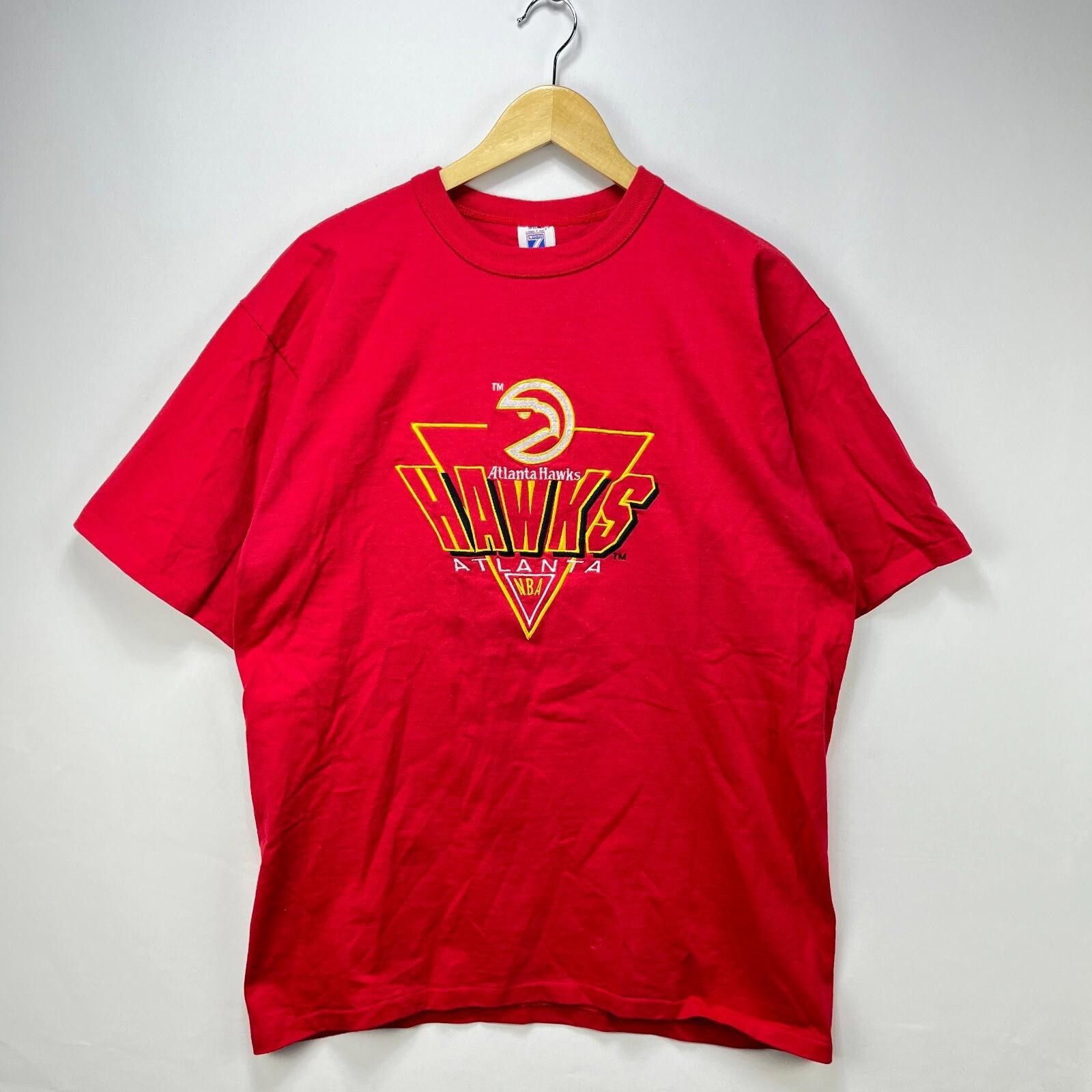 Vintage 90s Nba Atlanta Hawks Logo 7 T Shirt Xl Hoodie, Sweatshirt | FlexRushtees.com