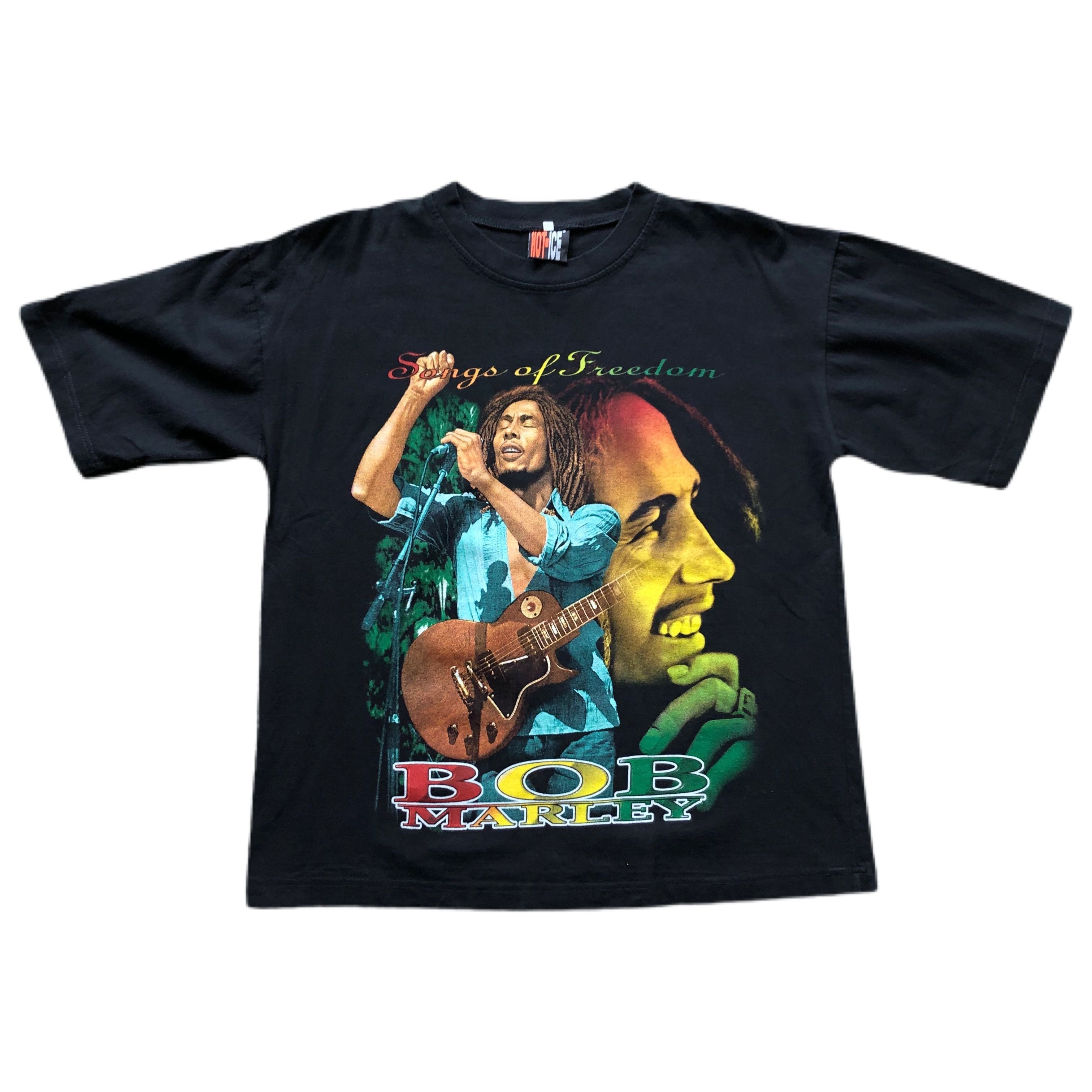 Vintage Y2k Bob Marley Rap Tee Hoodie, Sweatshirt | FlexRushtees.com