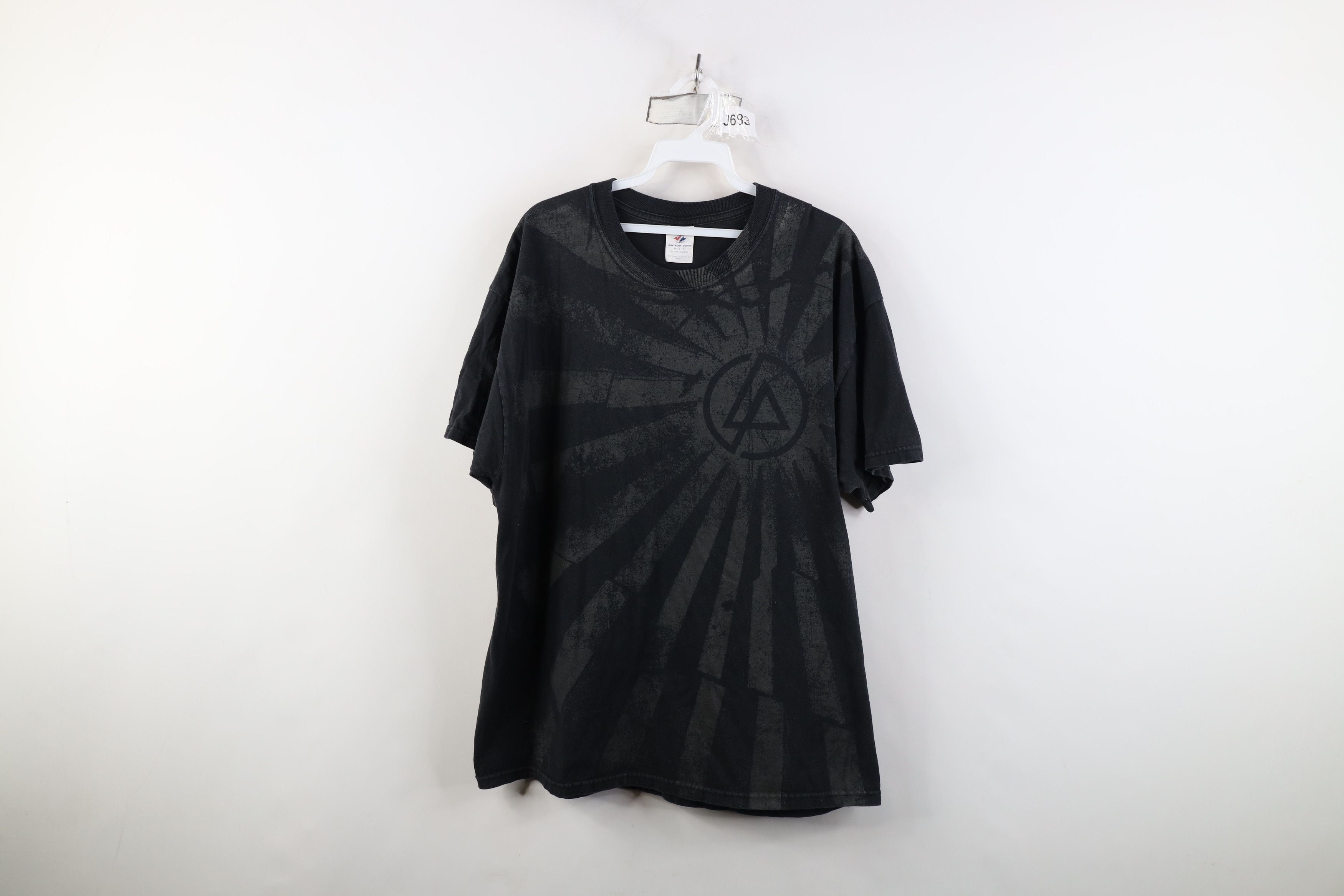 Vintage Y2k Linkin Park Band Short Sleeve T Shirt Black Hoodie, Sweatshirt | FlexRushtees.com