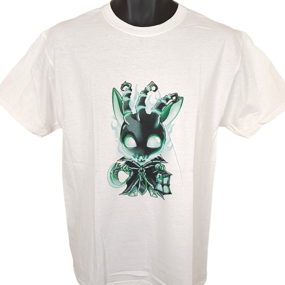 Fruit Of The Loom League Of Legends T Shirt Mens Size Medium White Thresh