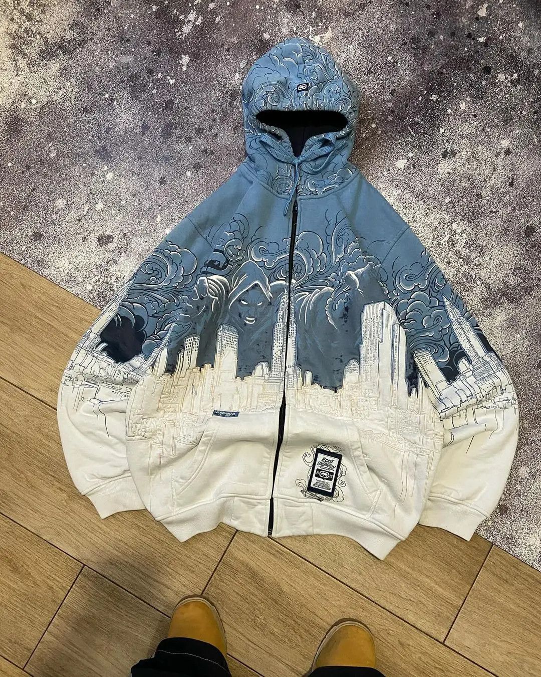 Vintage Y2k Comfortable Printed Hoodie T-Shirts, Sweatshirt | FlexRushtees.com