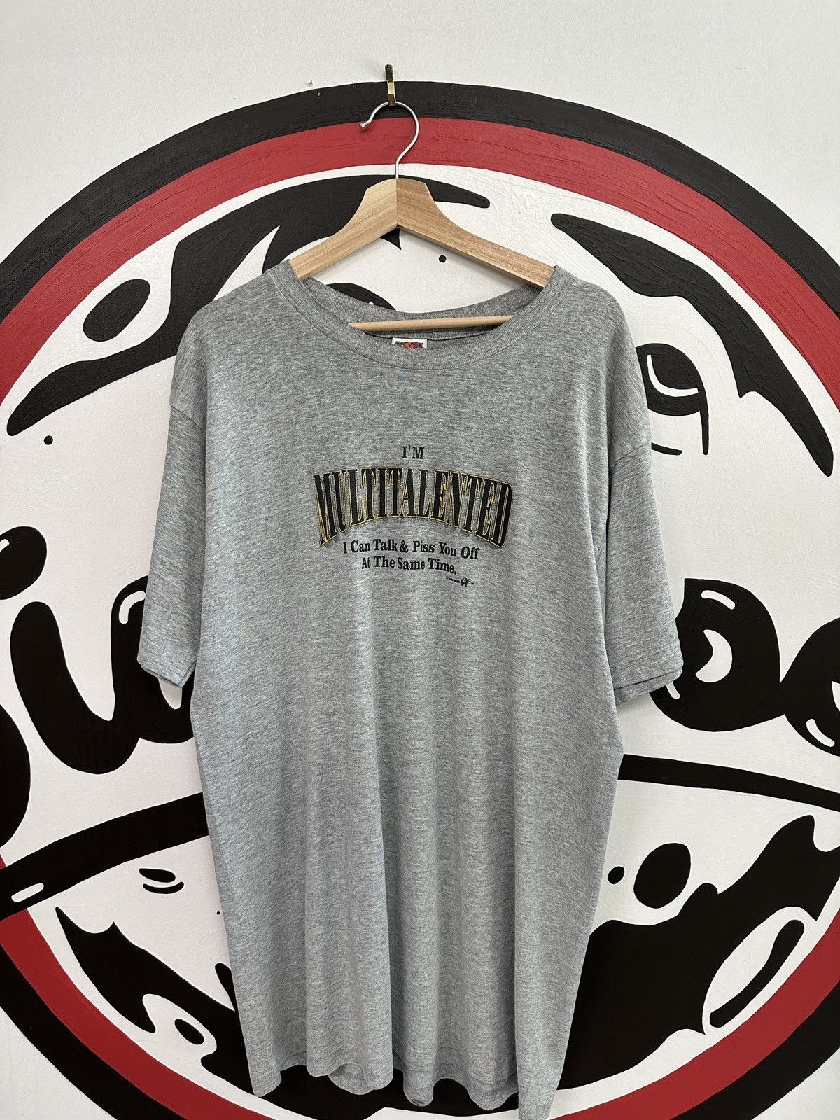 Vintage 2000 Funny Humor Multitalented Quote Tee