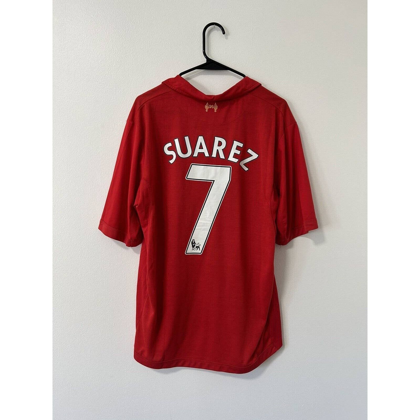 Warrior Liverpool Home 2012 13 Extra Large Suarez 7