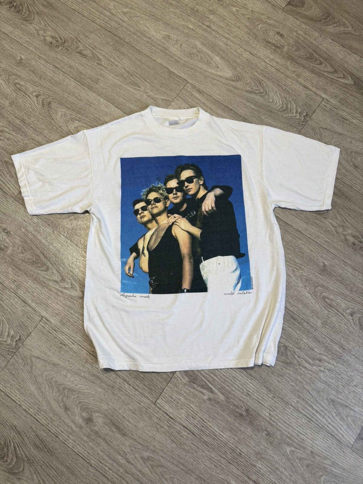 Band Tees Rare Vintage Depeche Mode 1990 World Violator Tour T Shirt Hoodie, Sweatshirt | FlexRushtees.com