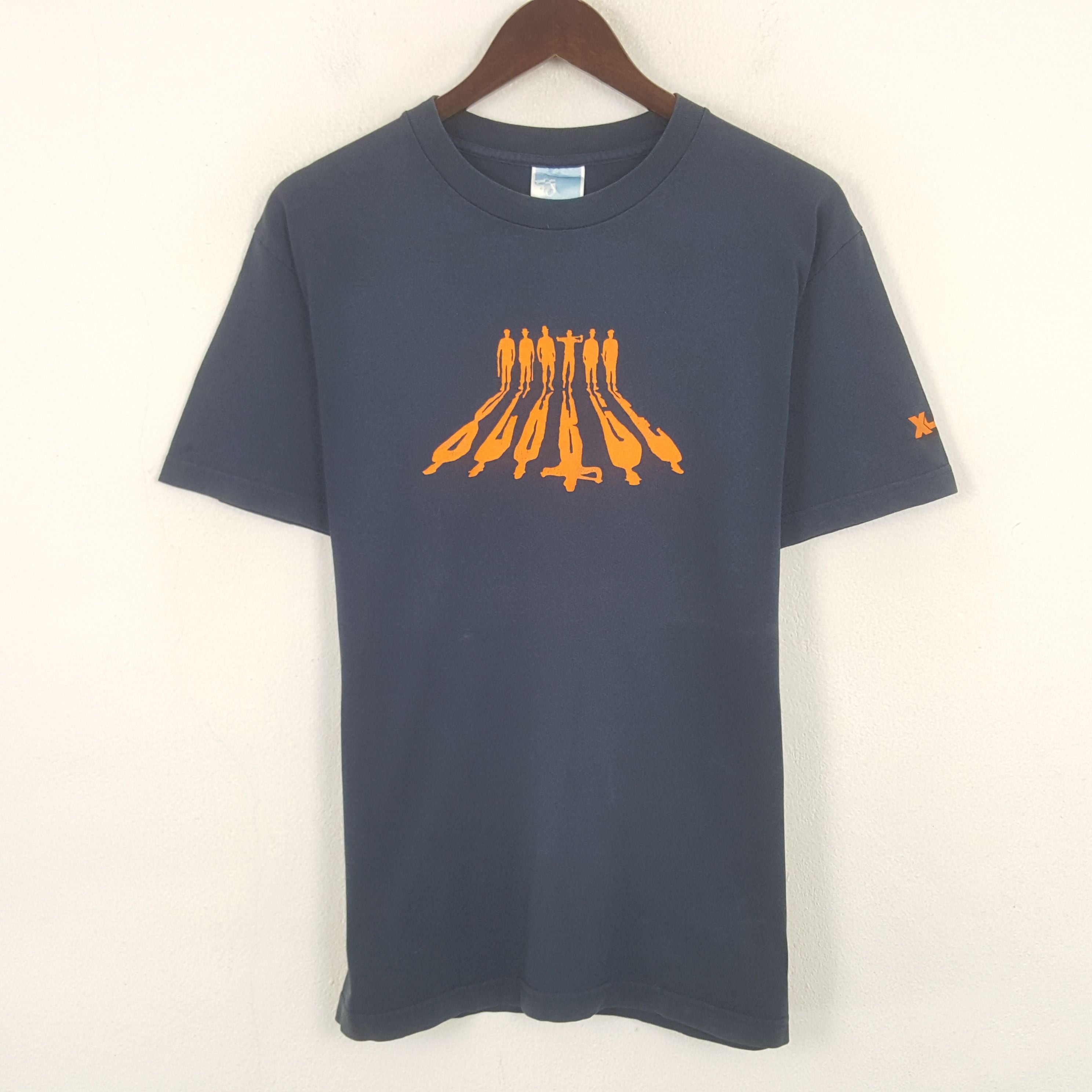 Vintage Xlarge Clockwork Orange Skateboard Usa Tshirt