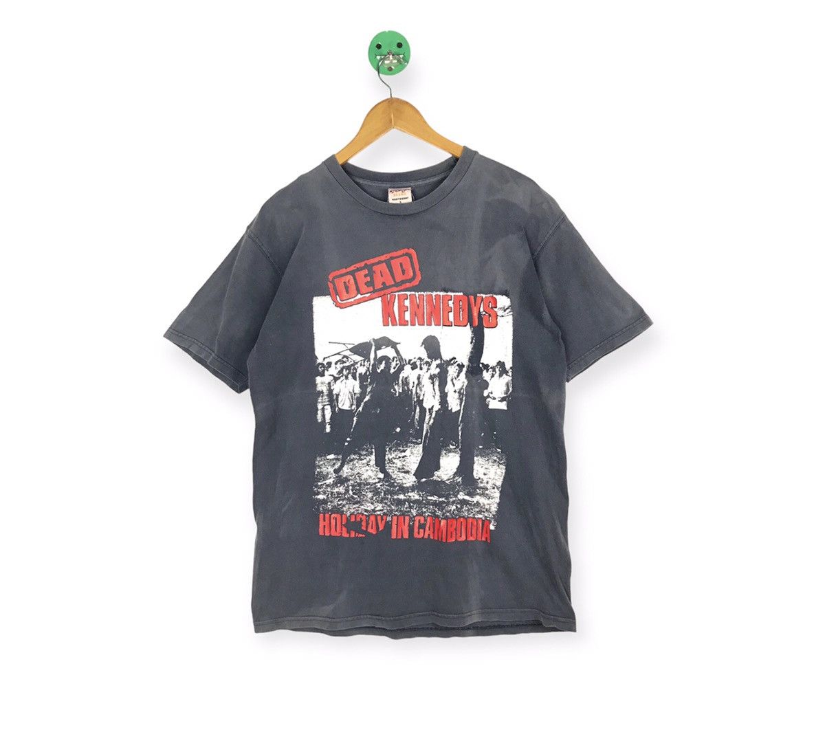 Vintage Dead Kennedys Holiday In Cambodia Tshirt L Size Hoodie, Sweatshirt | FlexRushtees.com