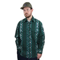 X Wrangler Vintage Wrangler Brushpopper Western Cowboy Aztec Shirt