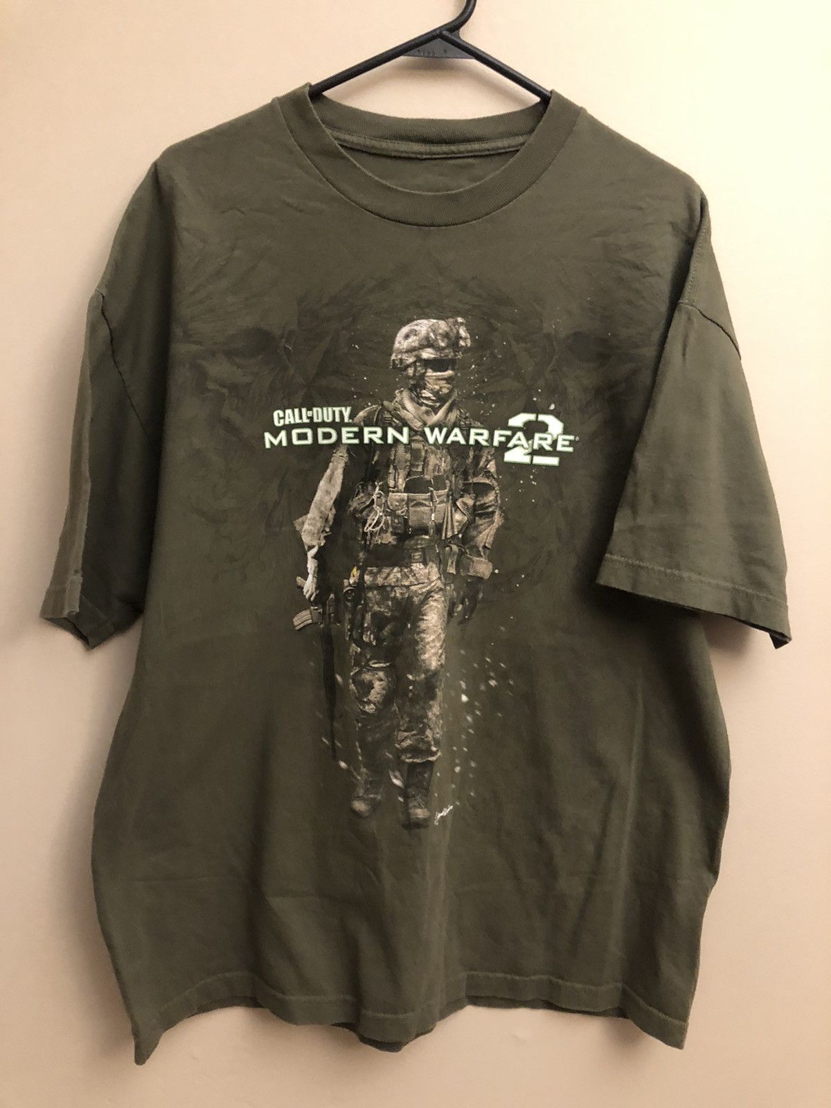 Vintage Vtg Call Of Duty Modern Warfare Tee Infinity Ward Size Xl