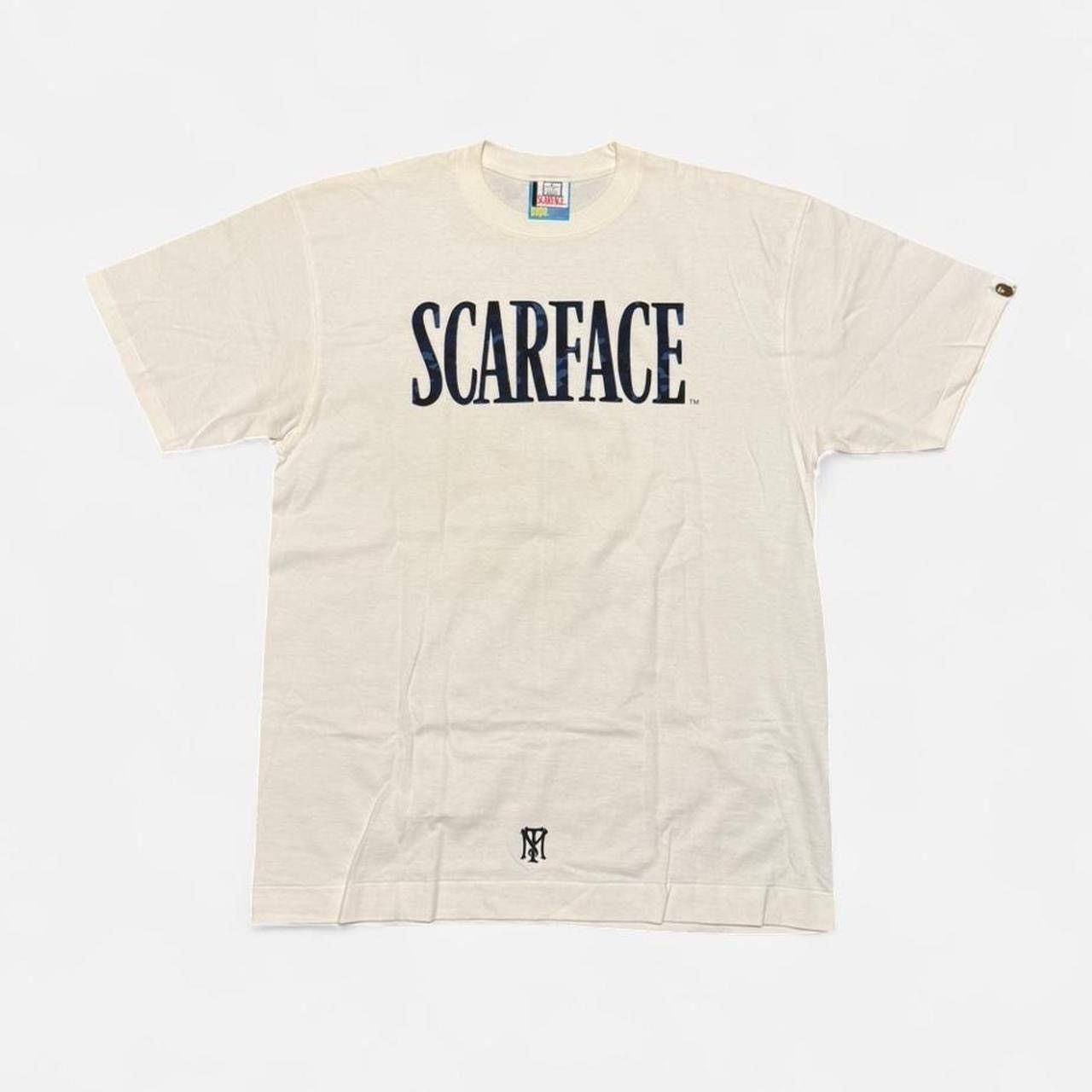 Scarface Blue Camo Tee Hoodie, Sweatshirt | FlexRushtees.com