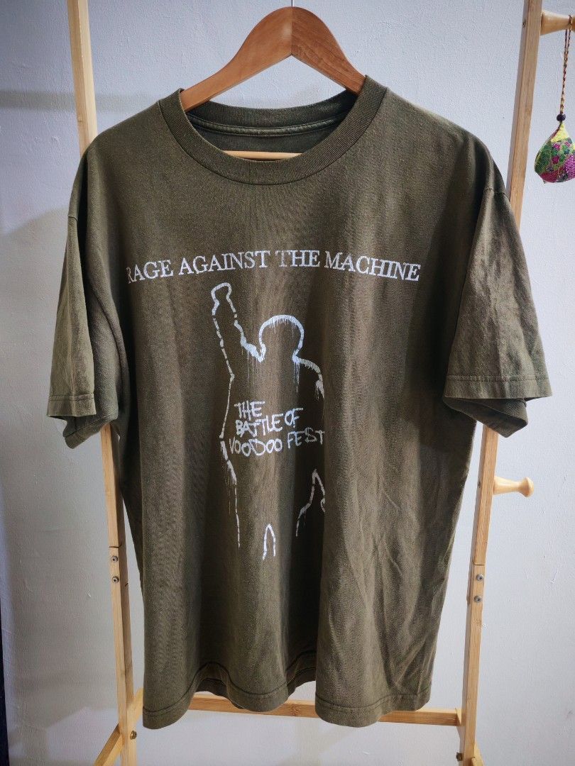 Vintage Y2k Rage Against The Machine Battle Of Voodoo Fest Shirt Hoodie, Sweatshirt | FlexRushtees.com