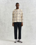 London Wax Whiting Overshirt Ecru Blue T-Shirts, Hoodie, Sweatshirt | FlexRushtees.com