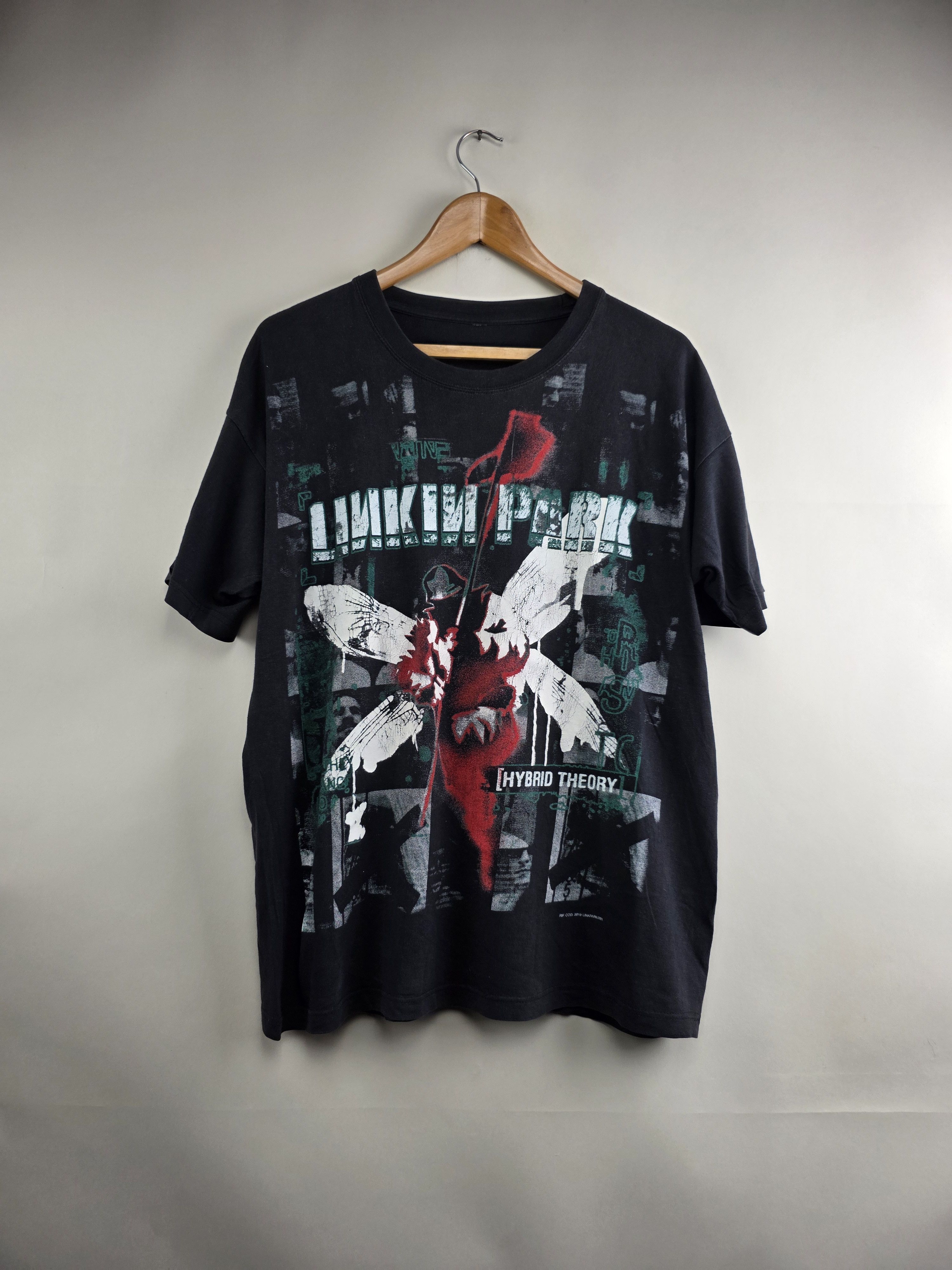 Vintage 2001 Linkin Park Hybrid Theory Xl 22 5 28 T-Shirts, Hoodie, Sweatshirt | FlexRushtees.com