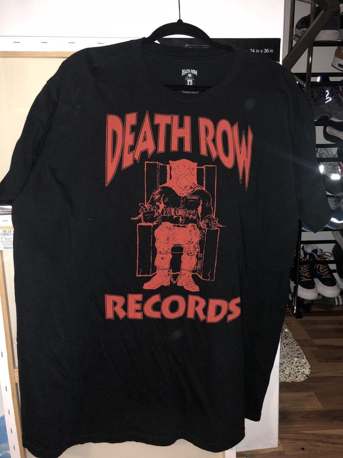 Vintage Death Row Tee Hoodie, Sweatshirt | FlexRushtees.com