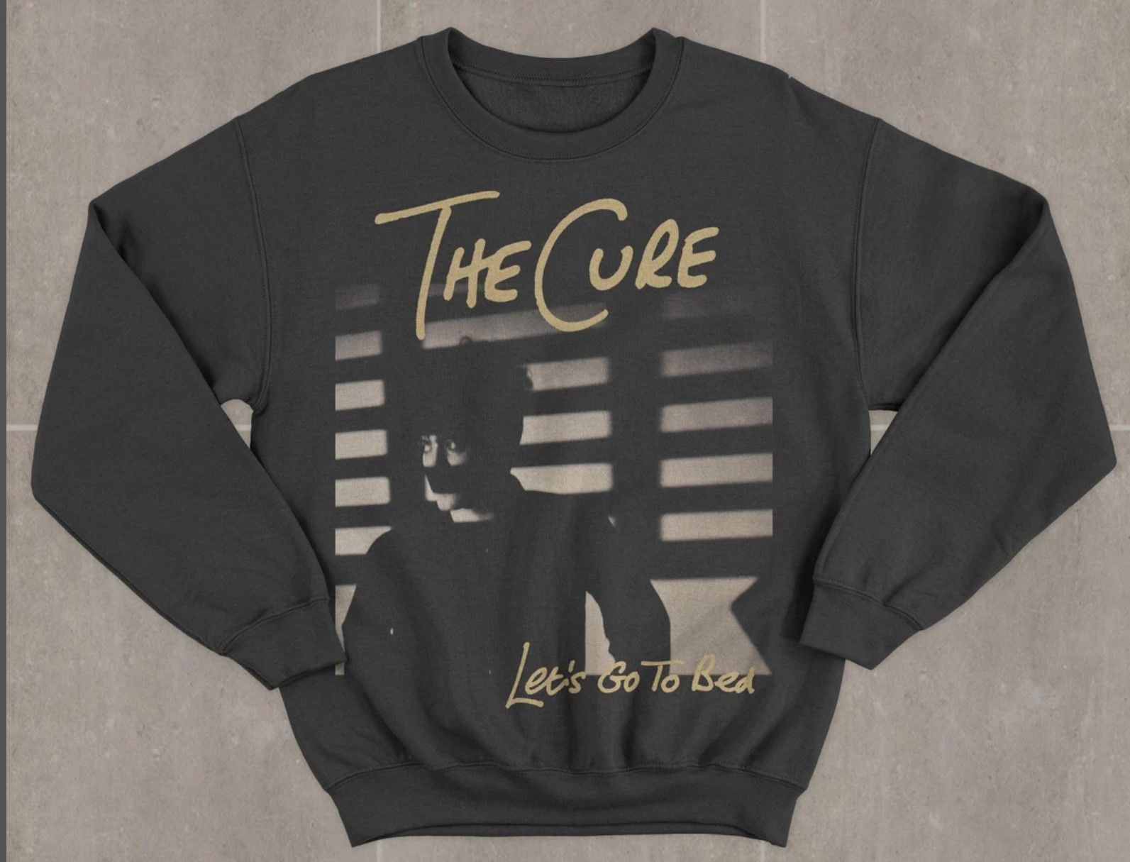 Band Tees The Cure Rock Band Let S Go To Bed Sweatshirt Shirt Hoodie | FlexRushtees.com