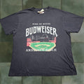 Budweiser Shirt Mens Large Black Baseball Stadium Anheuser Busch Pacsun Beer Tee Hoodie, Sweatshirt | FlexRushtees.com