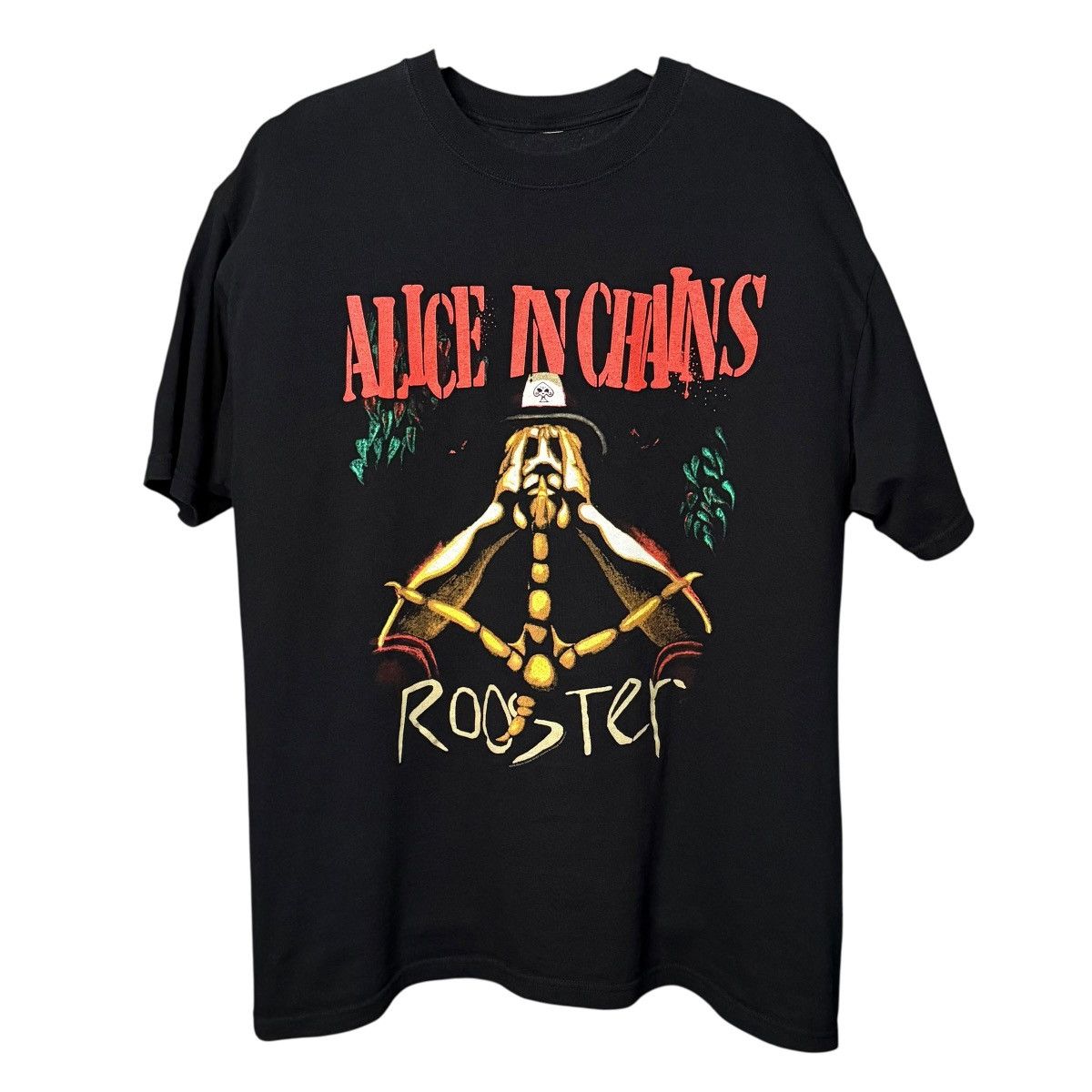 Band Tees Vintage 2004 Alice In Chains Rooster Band T Shirt Size Xl Hoodie, Sweatshirt | FlexRushtees.com