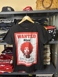 Jimi Hendrix X Vintage Jimi Hendrix Wanted Alive Vintage Bootleg Tee M L Hoodie, Sweatshirt | FlexRushtees.com