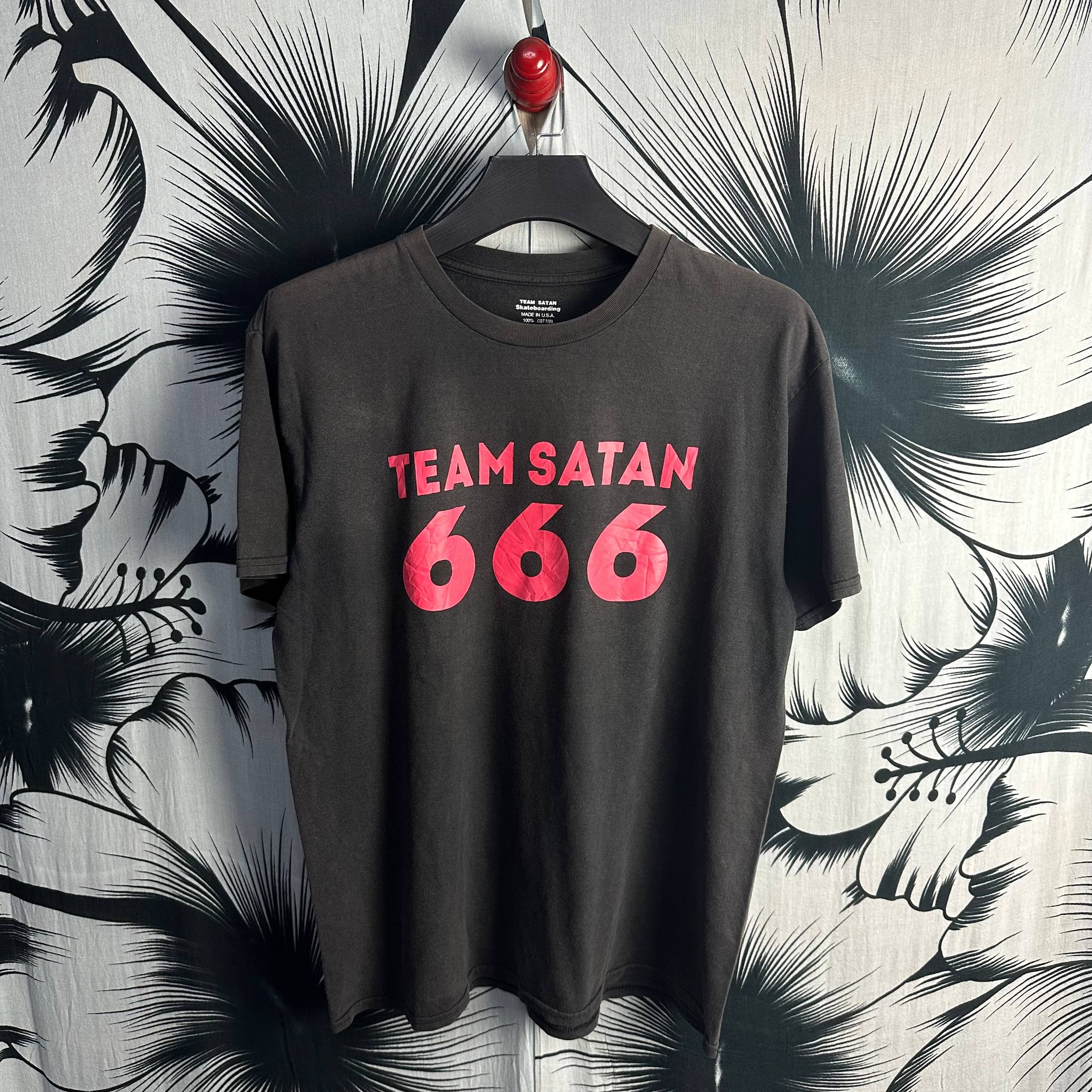 Vintage Team Satan 666 Skateboarding Rare T Shirt Hoodie, Sweatshirt | FlexRushtees.com