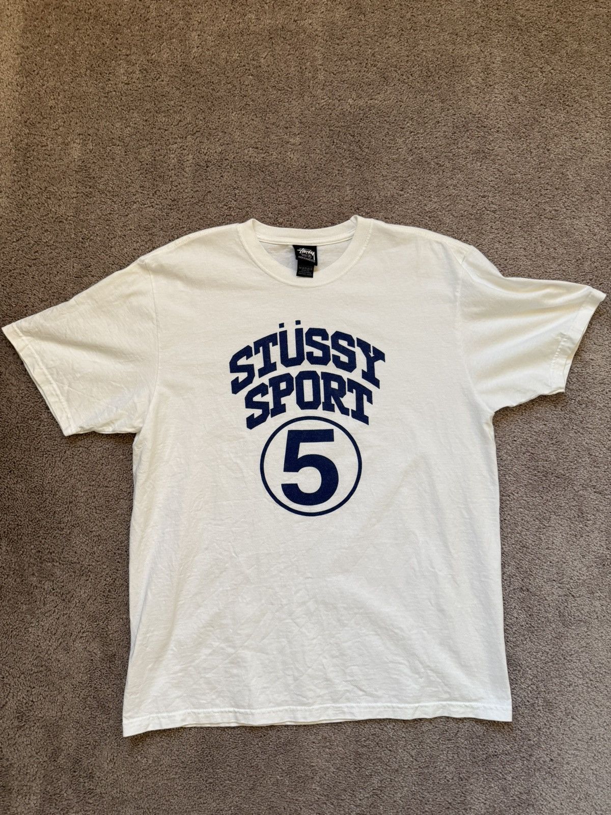 Stussy Sport 5 Tee Medium Hoodie, Sweatshirt | FlexRushtees.com